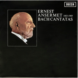 Ernest Ansermet Johann Sebastian Bach Bach Cantatas VINYL LP