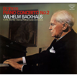 Johannes Brahms Karl Böhm Wiener Philharmoniker Wilhelm Backhaus Piano Concerto No.2 VINYL LP - Reissue Remastered Stereo