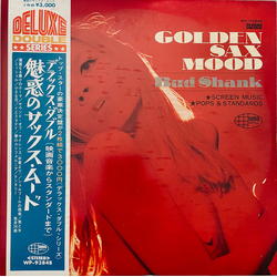 Bud Shank Golden Sax Mood VINYL LP - Compilation Promo Japan