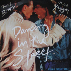 David Bowie Mick Jagger Dancing In The Street VINYL 12" - 45 RPM Maxi-Single Stereo