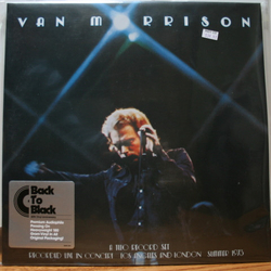 Van Morrison It's Too Late To Stop Now VINYL LP - Reissue