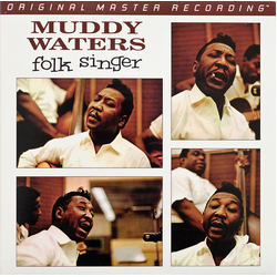 Muddy Waters Folk Singer VINYL LP - Limited Edition Numbered Reissue Stereo