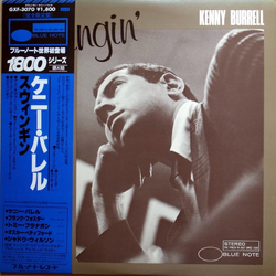 Kenny Burrell Swingin' VINYL LP - Limited Edition