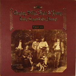 Crosby, Stills, Nash & Young Déjà Vu VINYL LP - Reissue Stereo US