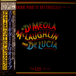 Al Di Meola Friday Night In San Francisco VINYL LP Japan