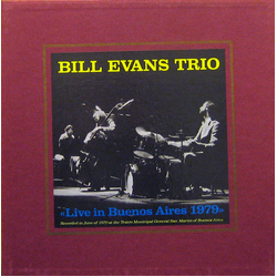 The Bill Evans Trio Live In Buenos Aires 1979 VINYL LP - Unofficial Release
