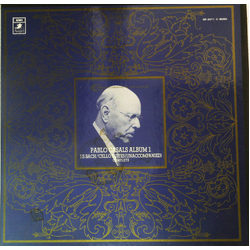 Johann Sebastian Bach Cello Suites Unaccompanied Complete VINYL LP - Box Set Mono Japan