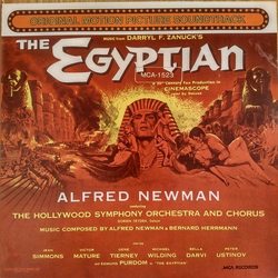 Alfred Newman Bernard Herrmann The Egyptian (A 20th Century Fox Production In Cinemascope) VINYL LP - Reissue