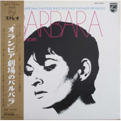 Barbara (5) In Concert = オランピア劇場のバルバラ VINYL LP
