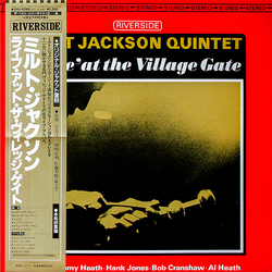 Milt Jackson Quintet 'Live' At The Village Gate VINYL LP - Limited Edition Reissue Stereo