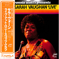 Sarah Vaughan Ronnie Scott's Presents Sarah Vaughan Live VINYL LP