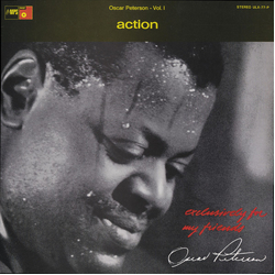 The Oscar Peterson Trio Action VINYL LP - Reissue