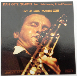 Niels-Henning Ørsted Pedersen Stan Getz Quartet Live At Montmartre Vol.1 VINYL LP - Stereo