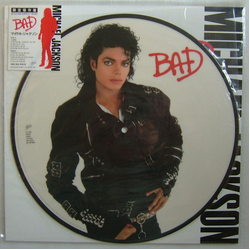 Michael Jackson Bad VINYL LP - Limited Edition Picture Disc