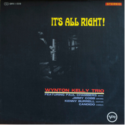 Wynton Kelly Trio It's All Right! VINYL LP - Reissue Stereo