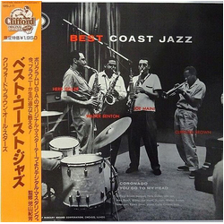 Clifford Brown Herb Geller Joe Maini Max Roach Walter Benton Best Coast Jazz VINYL LP - Mono Reissue