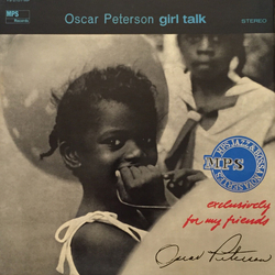 Oscar Peterson Girl Talk VINYL LP