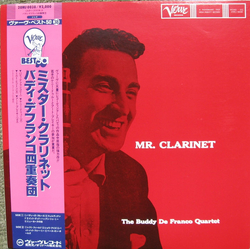 Buddy DeFranco Quartet Mr. Clarinet VINYL LP - Mono Reissue