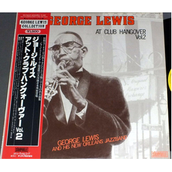 George Lewis' Ragtime Band George Lewis At Club Hangover Vol. 2 VINYL LP - Mono
