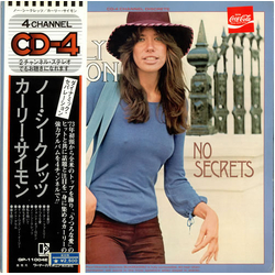 Carly Simon No Secrets VINYL LP - Quadraphonic
