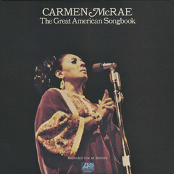 Carmen Mcrae The Great American Songbook VINYL LP - Stereo