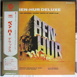 Miklós Rózsa Ben-Hur Deluxe VINYL LP - Reissue Stereo