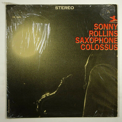 Sonny Rollins Saxophone Colossus VINYL LP - Reissue Stereo US
