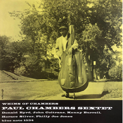Paul Chambers Sextet Whims Of Chambers VINYL LP - Mono Reissue
