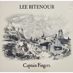 Lee Ritenour Captain Fingers VINYL LP - Reissue Stereo
