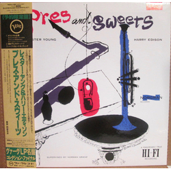 Lester Young Pres & Sweets VINYL LP - Promo Reissue Mono Japan