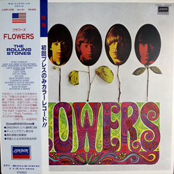 The Rolling Stones Flowers VINYL LP - Compilation Reissue Stereo