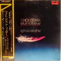 Chick Corea Return To Forever Light As A Feather VINYL LP
