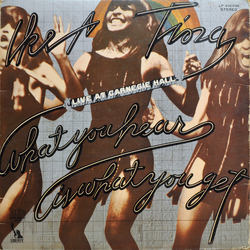 Ike & Tina Turner "What You Hear Is What You Get" - Live At Carnegie Hall VINYL LP - Stereo