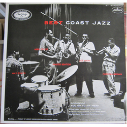 Clifford Brown Herb Geller Joe Maini Max Roach Walter Benton Best Coast Jazz VINYL LP - Mono