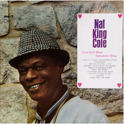 Nat King Cole Love Is A Many Splendored Thing VINYL LP - Compilation Stereo