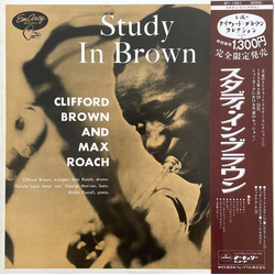 Clifford Brown And Max Roach Study In Brown VINYL LP - Mono Reissue