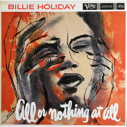 Billie Holiday All Or Nothing At All VINYL LP - Mono Reissue