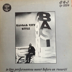 Count Basie Kansas City Style VINYL LP - Limited Edition Mono