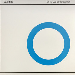 Germs What We Do Is Secret limited edition BLUE vinyl LP 45rpm