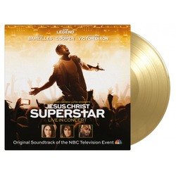 Jesus Christ Superstar Live In Concert MOV #d GOLD vinyl 2 LP g/f sleeve