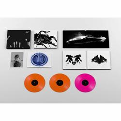 Massive Attack Mezzanine 2019 super deluxe reissue ORANGE / PINK vinyl 3 LP +hardback art book