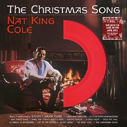 Nat King Cole Christmas Songs RED vinyl LP