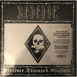 Revenge DeceiverDiseasedMiasmic Limited WHITE 10" vinyl EP ETCHED