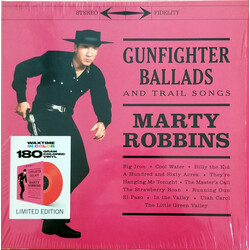 Marty Robbins Gunfighter Ballads And Trail Songs Limited 180GM RED VINYL LP