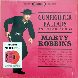 Marty Robbins Gunfighter Ballads And Trail Songs Limited 180gm RED vinyl LP