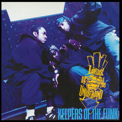 Lords Of The Underground Keepers Of The Funk limited #d MOV 180gm CLEAR BLUE vinyl 2 LP
