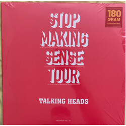 Talking Heads Stop Making Sense Tour RED TRANSLUCENT 180gm vinyl 2 LP