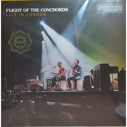 Flight Of The Conchords Live In London CLEAR vinyl 3 LP +d/load