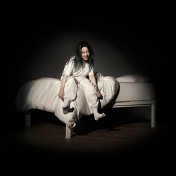 Billie Eilish When We All Fall Asleep Where Do We Go? APRICOT VINYL LP gatefold