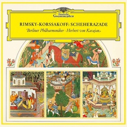 Rimsky-Korsakov / Berlin Phil / Michel Schwalbé / Herbert von Karajan ‎Scheherazade vinyl LP